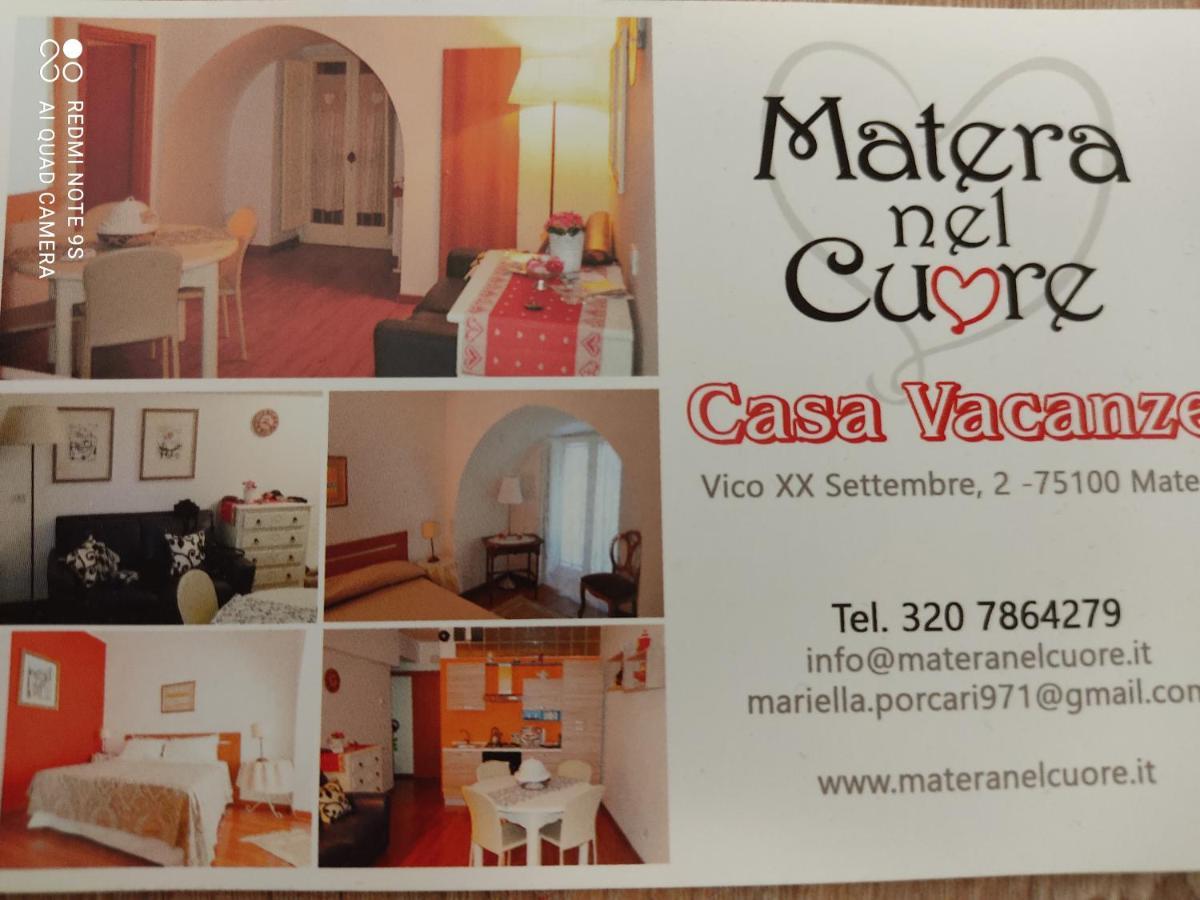 Matera Nel Cuore Εξωτερικό φωτογραφία